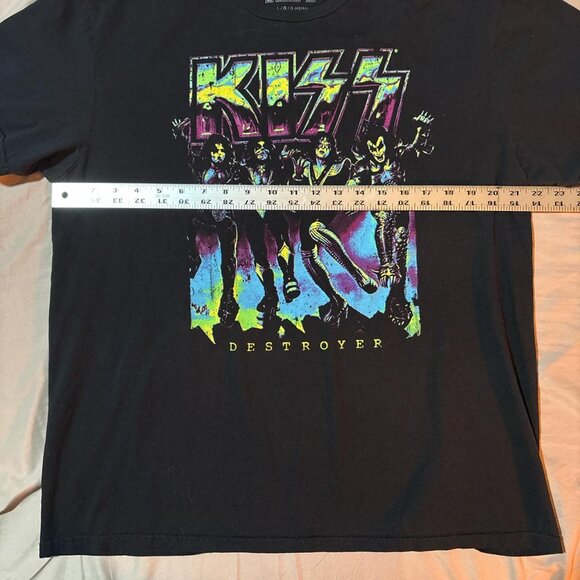 KISS Destroyer Black Band Tee - Picture 4 of 6